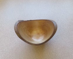 Natural edge bowl by Nick Caruana